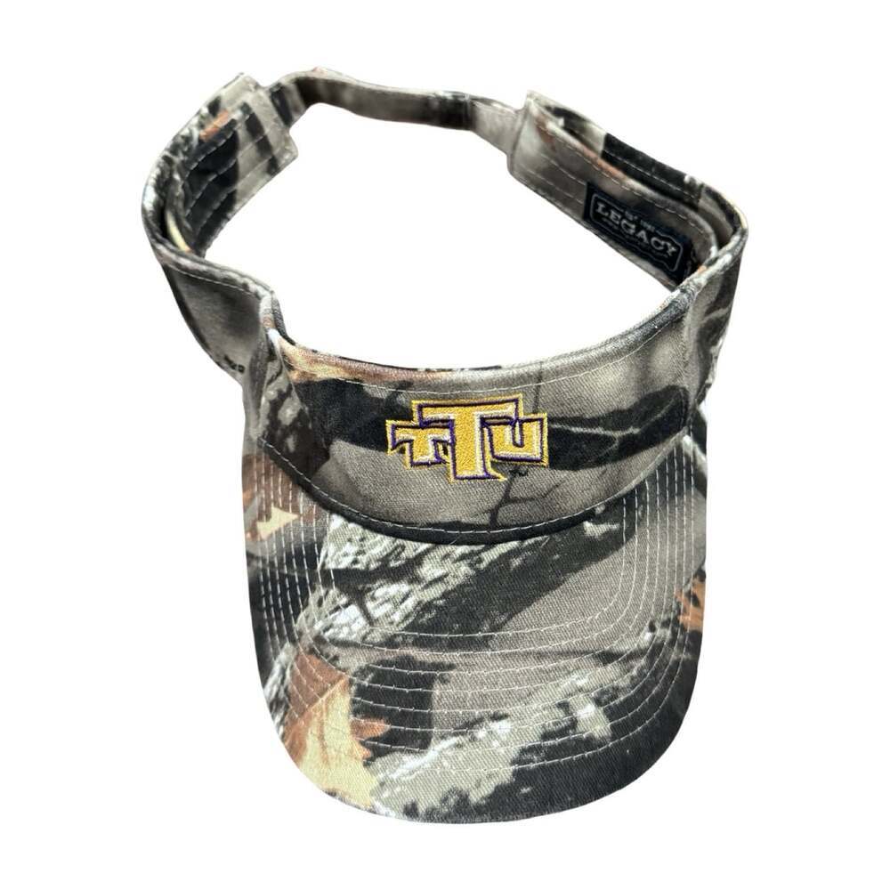 Vintage TTU Camo Visor Hat
